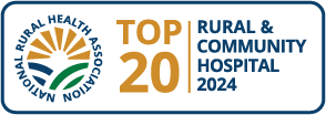 NRHA Top 20 Rural & Community Hospital 2024 Logo